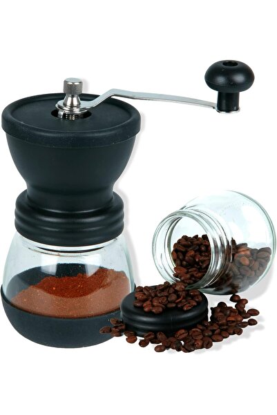zola Universal manual grinder, coffee, spices, grinding thickness adjustment, glass container