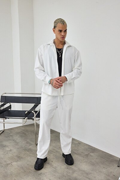 Weyeze Comfortable Fit Velvet Shirt & Pants Set Ag-Y19533Wyz