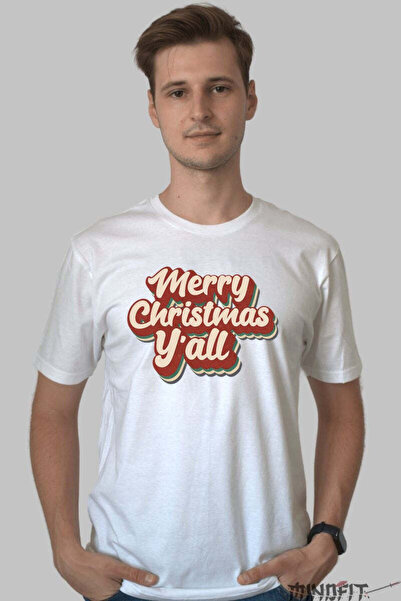 GILDAN Tricou De Craciun Merry Christmas Y All Barbat