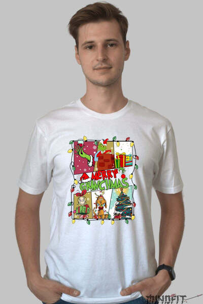GILDAN Tricou Spirirul Craciunului Merry Grinchmas Barbat