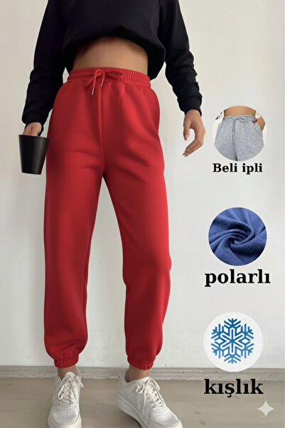 trendalisse بنطلون رياضي نسائي عالي الخصر مبطن بالصوف بثلاثة خيوط