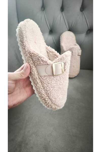 Zubiy Women's House Slippers with Buckle, Stylish Wear, Soft Non-Slip Sole