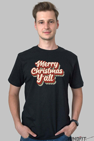 GILDAN Tricou De Craciun Merry Christmas Y All Barbat