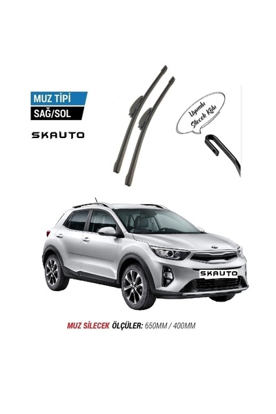 SKAUTO Kia Stonic Ön Cam Muz Silecek Takımı (2018-2025)