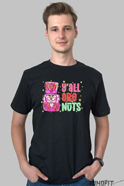 GILDAN Tricou De Craciun Spuneti Ca Sunteti Nebuni Barbat