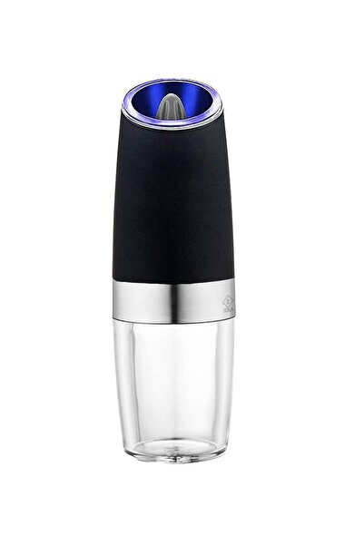 zola Electric salt and pepper shaver, LED, ceramic mechanism, 21x5 cm, black