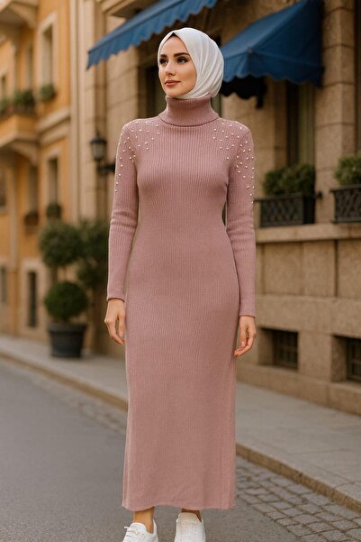 AXXAN Beaded Stone Women's Dress Pencil Dress Slim Fit Suitable for 35/60 Kilos Height 125 Centimeters