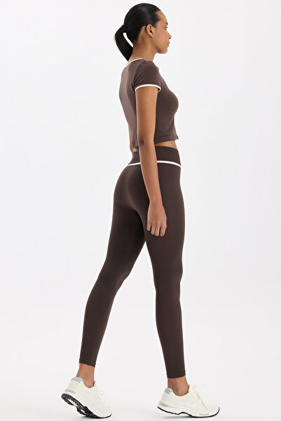 COMEUP Αθλητικό κολάν Contrast με ρέλι Cocoa Dance