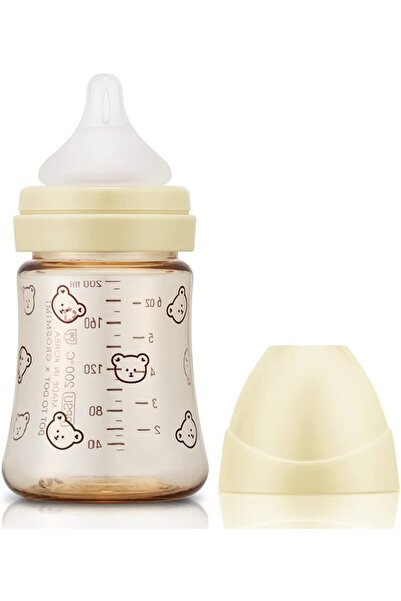 GROSMIMI PPSU Baby Bottle, BPA Free (6oz Bear_Pure Gold)