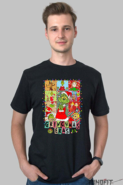GILDAN Tricou De Craciun Grinch Si Eras Festive Barbat