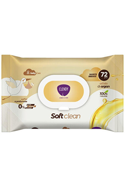 Clendy Șervețele umede Baby Argan 72 buc.