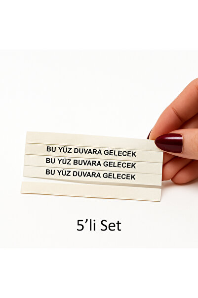 Nobbystar Sök-Tak Aplik ve Çerçeve Yedek Montaj Bandı – 5'li Set