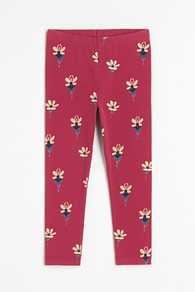 Yalçınoğlu Kids Girl's 4-Piece Mixed Thick Towel Leggings Set (Ages 2-8) – Winter Set with Plush Inside - Thermal Towel Leggings