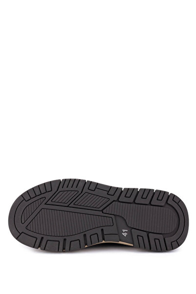 Tamer Tanca Men's Genuine Leather Tan Sneakers & Sports Shoes