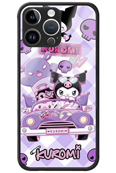 WANNA PROTECT حافظة هاتف آيفون 15 برو مزودة بحماية للكاميرا ونمط كورومي مطبوع...