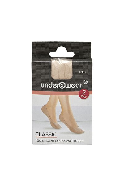 Underwear Babet Çorap Mikrofiber 40 Den Ten 39-42 2 Çift