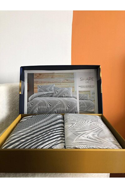 Bikaya Home New Box Double Duvet Cover Set | Sheet Without Elastic Band | Daily Use | Dowry Chest | Luxury Boxed