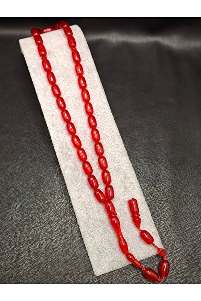 Han Ticarethane Capsulă de culoare roșie croială mărgele de rugăciune din pul...