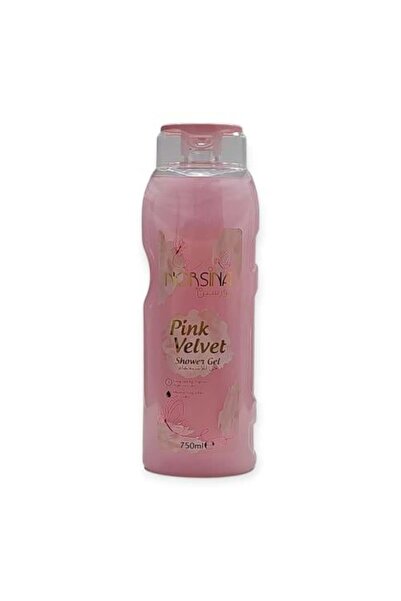 Norsina جل الاستحمام نورسينا المخملي الوردي – 750 مل