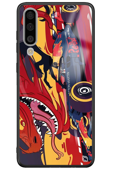 WANNA PROTECT Samsung Galaxy A70 Camera Protected Premium Formula 1 Pattern G...