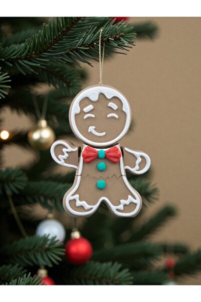 tekmation زينة شجرة عيد الميلاد على شكل رجل من الكوكيز، زينة شجرة عيد الميلاد...