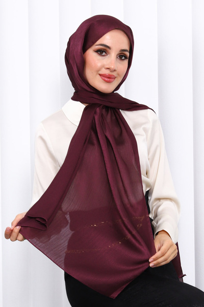 İmajButik Plum Evening Dress Jan Jan Shawl