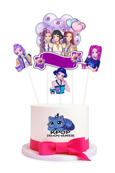 parti show K-POP Demon Hunters Pasta Süsü Seti