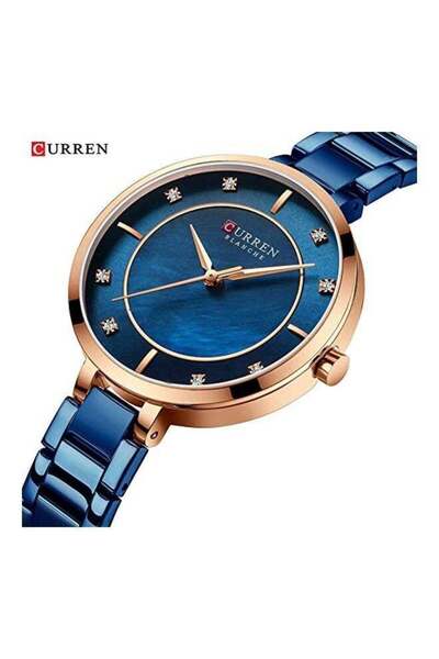 Curren 9051 Stainless Steel Band Wrist Watch For Women (Original Brand)