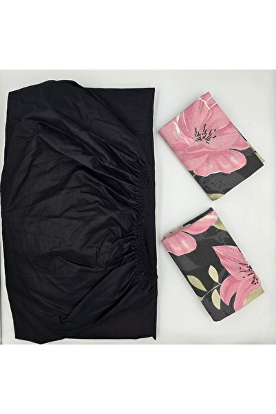 pınarhome collectıon 100% COTTON FABRIC RUBBERED SHEET+PILLOW CASE CORNER DEEP 28-30 CM SOFT FABRIC NEW SEASON