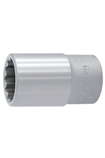 Unior Socket wrench head 1/2'' 12 sides, DIM 18