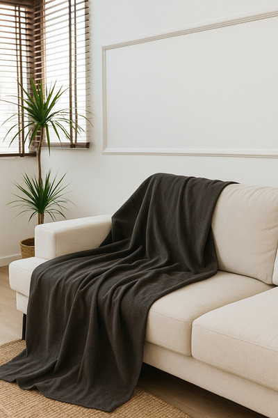 GOCCIA HOME Modern Koltuk Şalı Berjer Terletmez Kaymaz Bohem Dekoratif Çok Am...