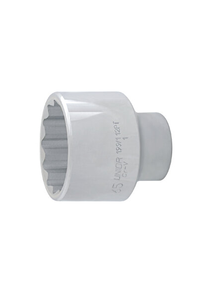 Unior Capete chei tubulare 1'' cu 12 laturi, DIM 65