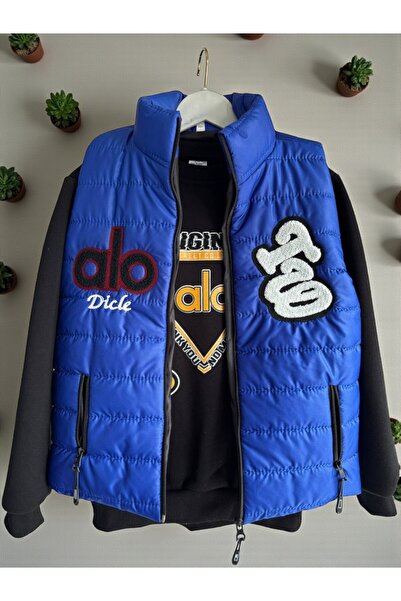 Hirazenmoda Set de iarnă din 3 piese pentru băieți – set cu vestă Set de sport