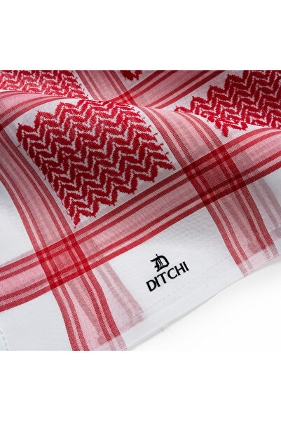 First Life DITCHI Red Shemagh