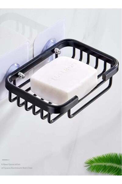 Generic 1-Pieces Dispensers Strong Rustproof Soap Rack Soap Sponge Holder For...