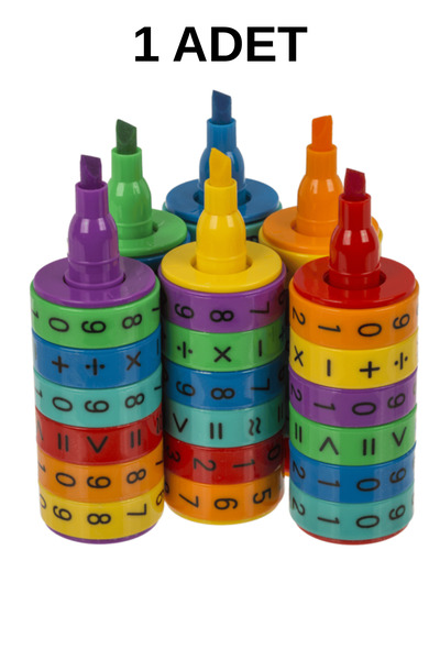 NaSaDAN Fosforlu Matematik Zeka Küpü Kalem – Sayı & İşlem Halkalı Öğretici Ka...