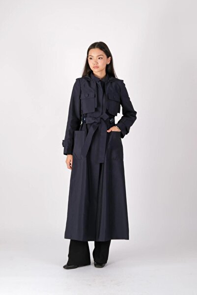 MASSİMO DONNA W-26-880 Trench Coat