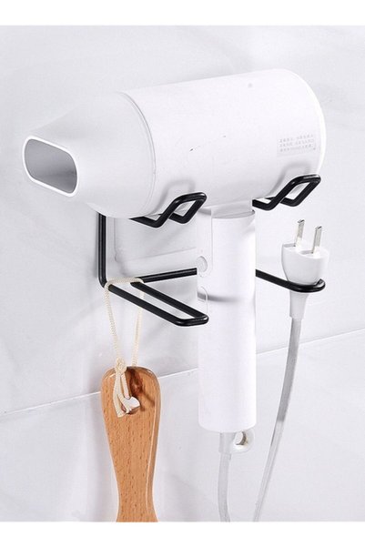 Generic 1-Piece Hair Dryer Multi-Purpose Holder