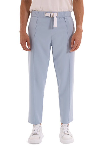 MORREZ Kemer Detaylı Dokuma Pantolon