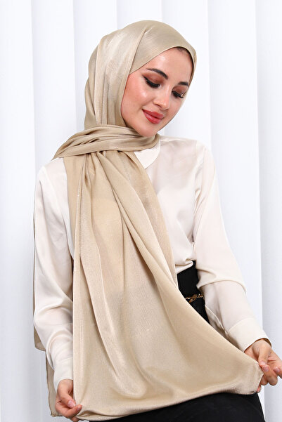 İmajButik Dark Beige Jan Jan Shawl