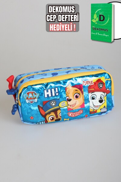 PAW PATROL Dekomus Pocket Notebook and New Season Licensed Pen Case