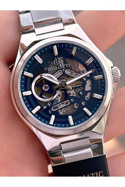 Bigotti Automatic and Self-Winding Steel Does Not Oxidize and Does Not Lose Color 5 Atm Men's Wristwatch Ebg.10692.3