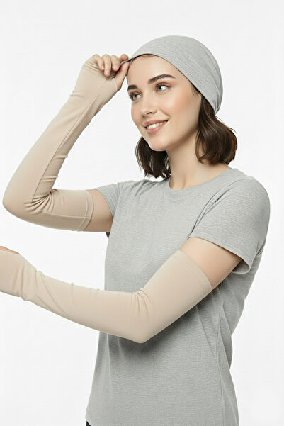 Sonbaharmoda Δαχτυλίδι Χτενές Εύκαμπτο Μανίκι Λύκρα 1 Ζεύγος Μαύρο Unisex