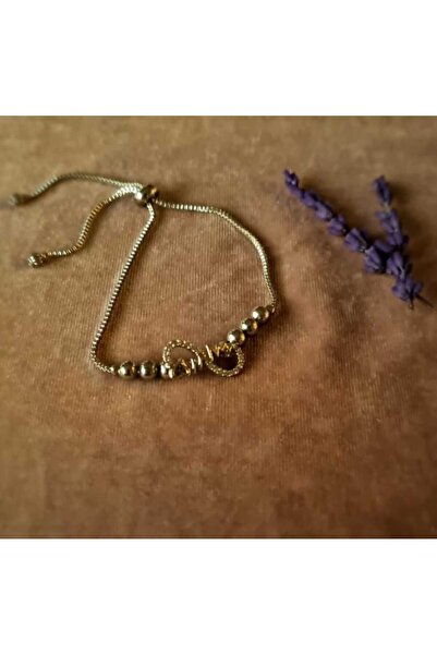 Pawnest Handmade سوار فضي اللون قابل للتعديل مع شكل نبضات القلب - تصميم أنيق ...