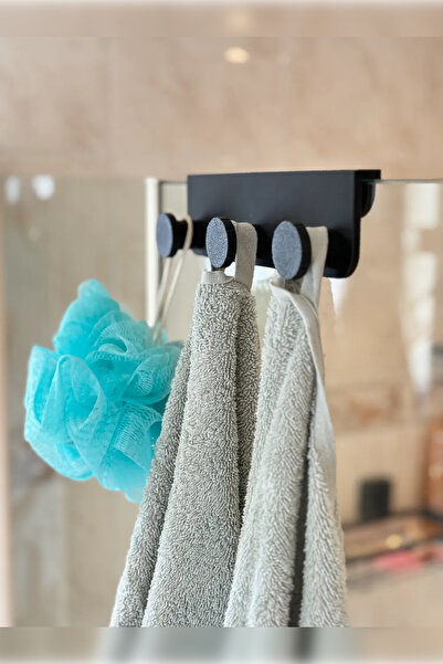 Genç 3D Havlu Askısı – Cam Duvar Askısı | Şık ve Modern Banyo Aksesuarı