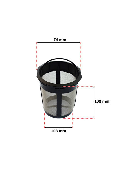 Makodesign Compatible with Many Brands Ar3031 Tea Maker Heptaze, K3281C, Cm3940M Tea Machine Teapot Strainer - 1 Piece