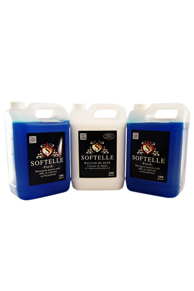 softelle Pachetul cu 2x Detergent Fresh + 1x Balsam de rufe