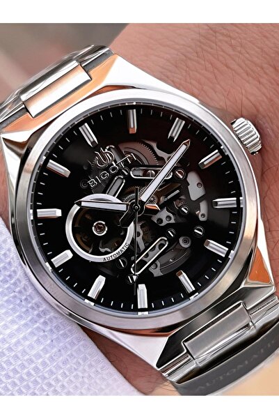 Bigotti Automatic and Self-Winding Steel Does Not Oxidize and Does Not Lose Color 5 Atm Men's Wristwatch Ebg.10692.2