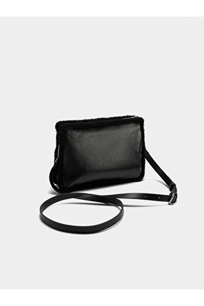 PARFOIS Kürk Efekt Kenarlı Çapraz Çanta