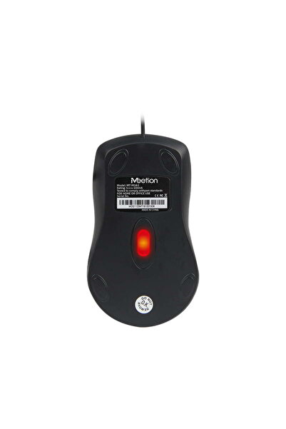 MeeTion Wired mouse MT-M361 black, 1000 dpi, USB